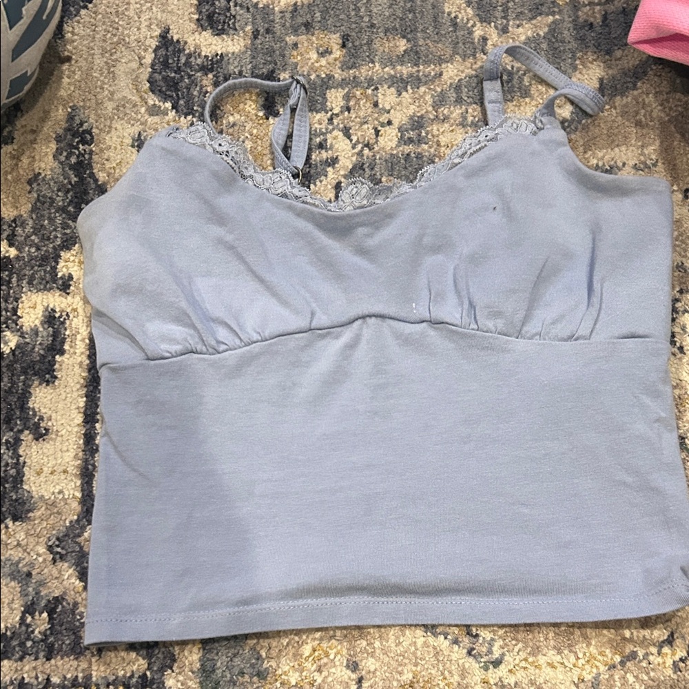 Hollister Blue Tank Top